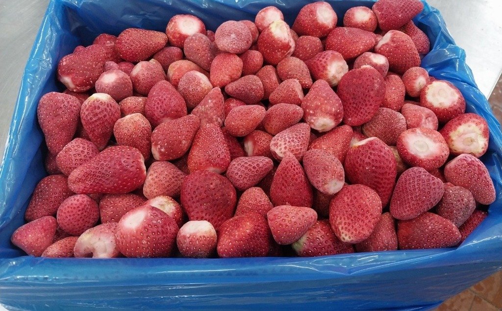 Strawberry calibration sizes