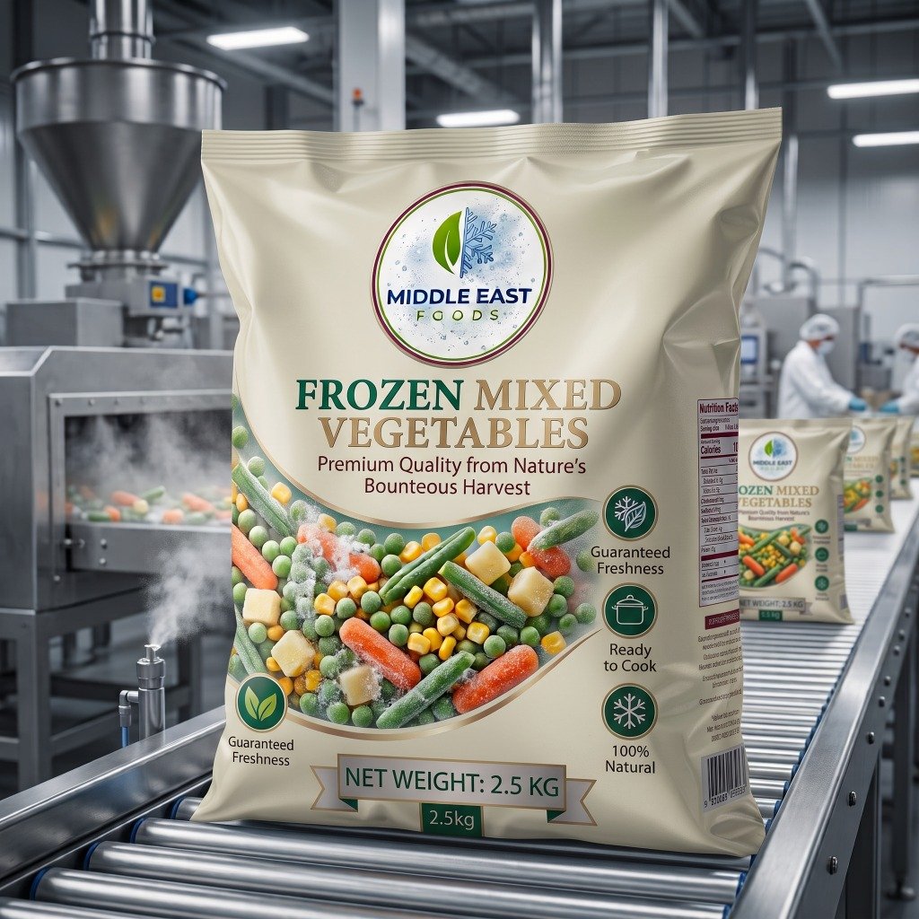 Premium Frozen Mixed Vegetables: Your Reliable Partner for Global Export