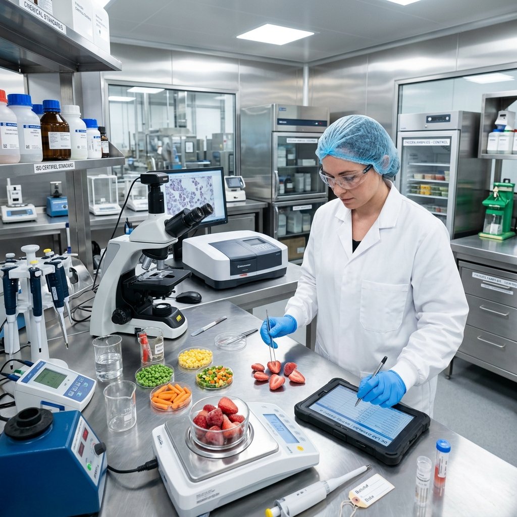 Advanced Quality Control Laboratory at Middle East Foods